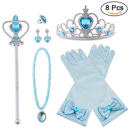 Cinderella jewels and gloves including crown