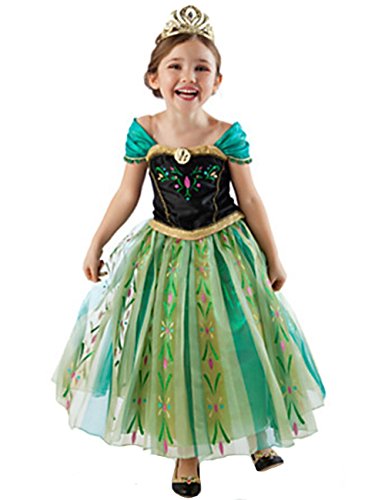 Princess Anna dress with green tutu