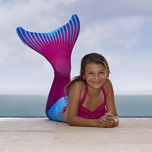 Fin Fun Limited Edition Wear-Resistant Mermaid Tail for Swimming, Kids and Adults, Monofin Included, durable and high quality