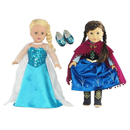 Frozen dolls and outfits