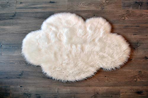 Large cloud shaped carpet