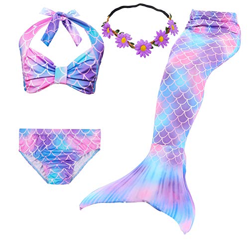 Mermaid swimming costume and mermaid tail