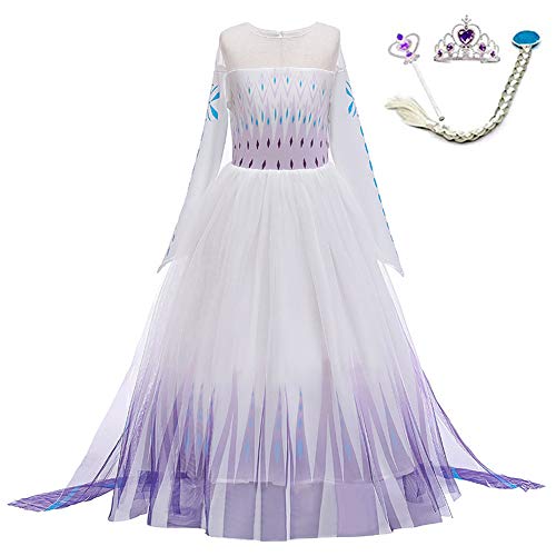 Elsa style princess dress