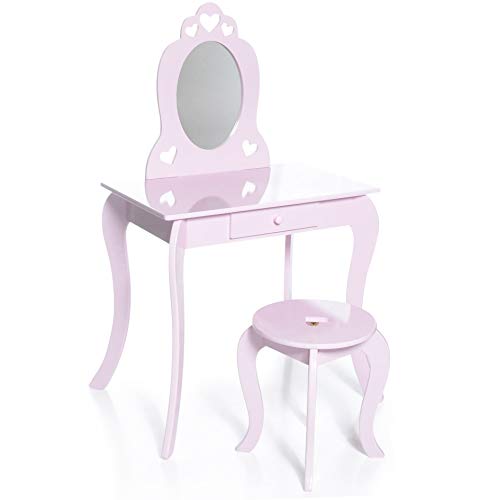 Princess vanity for girl's bedroom