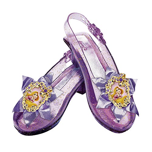 Purple plastic Rapunzel disney shoes