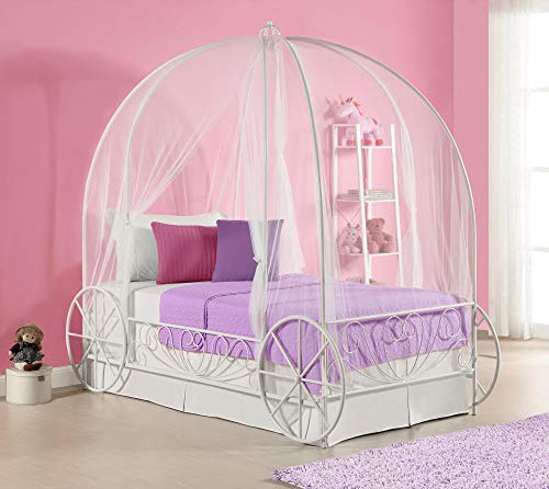 Real girly princess carriage bed