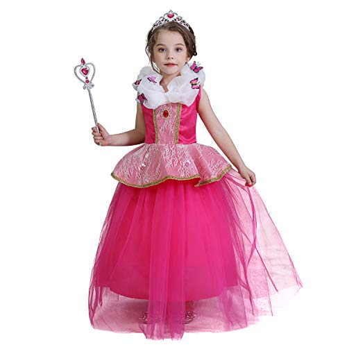 The Sleeping Beauty princess cosplay dress with puffy tutu