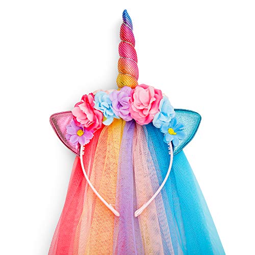 Unicorn flower headband